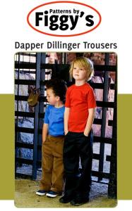 Figgy's Dapper Dillinger Trousers Pattern Size 12m-6/7yrs