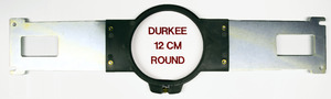 Durkee PR12RD 4.5" Round Hoop, Brackets, Brother PR600 PR1000 PR1050X, Babylock