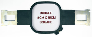 Durkee PR1515cmSQ 6x6 Hoop Frame +Brackets for Brother PR600 PR620 PR650 PR655 PR670 PR680 PR1000 PR1050X PR1055 +Babylock Freearm Embroidery Machines