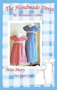 The Handmade Dress THD 109 Miss Mary Dress Pattern