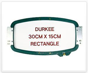 Durkee JN-3015cm 11 7/8x6” Embroidery Hoop for Janome MB4 Embroidery Machine