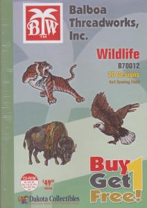 Dakota Collectibles / Balboa Threadworks B70012 Wildlife Multi-Formatted CD Buy 1Get 1 Free