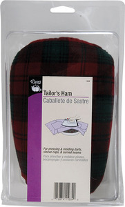 28042: Dritz D562 Tailor's Ham for Pressing Darts, Sleeve Caps, Curved Seams