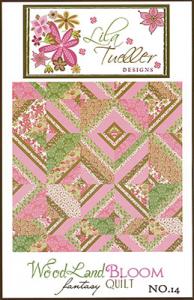 Lila Tueller 933189  Woodland Bloom Fantasy Quilt Pattern