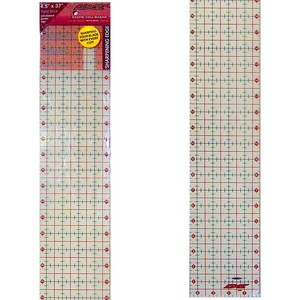 Sullivans 38205 Cutting Edge 4.5" x 37" Gridded Ruler & Rotary Blade Sharpener