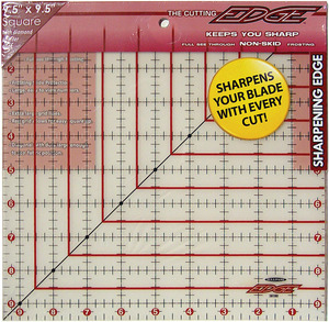 6.5 x 24.5 Frosted The Cutting EDGE Ruler - Sullivans USA