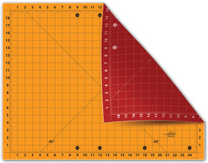 Sullivans 38216 Cutting Edge 18" x 24" Gridded Double Sided Cutting Mat