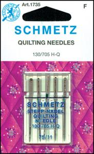 Schmetz S1735 Quilting Needles 5pk sz11/75