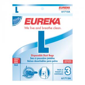 Eureka 61715A-6 Style L Vacuum Bags for use with Eureka 956 Series Canisters (6 pack)