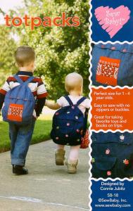 Sew Baby  SB18 Totpacks 1-4yrs Backpacks for Babies Pattern