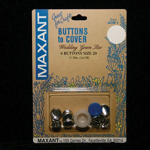 Maxant Button & Supply  ADB-1-75    Size 20, 1/2"