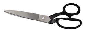 Wolff 500-12 12" Heavy Duty Bent Trimmers with a 6" Cutting Length,All Metal,Fully Hardened Blades,Carbon Steel,Chrome Plated,Honed Cutting Edge