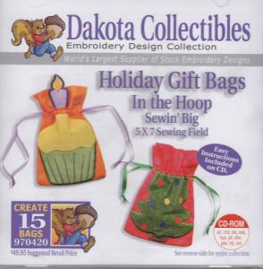 Dakota Collectibles 970420 Holiday Gift Bags 5X7 Designs Multi-Form CD