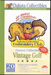 Dakota Collectibles F70204 Vintage Golf Multi-Formatted CD