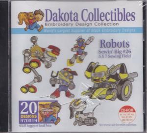 Dakota Collectibles 970319 Sewin' Big #26 Robots Multi-Formatted CD