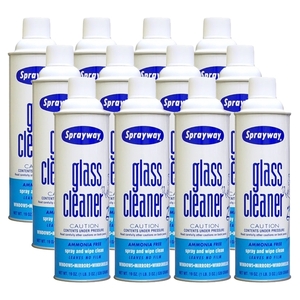 Sprayway, SW050, Floral Foam, Glass Cleaner, 20oz, Spray Cans, 12 Per Case, Sprayway SW050 Floral Foam Glass Cleaner, 20oz Spray Cans x 12 Per Case