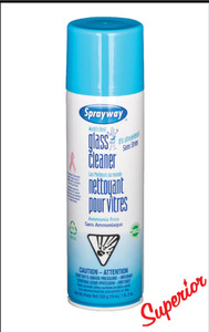 Sprayway A50G-12, SW040 Formula 40 Graphic Arts Glass Cleaner A40G, 16oz Cans 12/Case, No film or residue, Cleans in seconds, No ammonia, No streaks or scratches