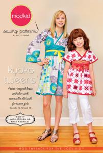 modkid Kyoko Tweens' Asian-inspired Shirt And Dress With Removeable Belt Pattern Sizes 8, 10, 12 and 14