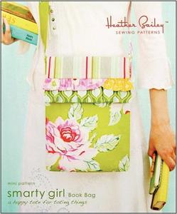 Heather Bailey 934269 Smarty Girl Book Bag Sewing Pattern 10"Wx13"Hx2"D