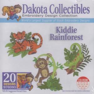 Dakota Collectibles 970393 Kiddie Rainforest Designs  Multi-Formatted CD