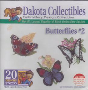 Dakota Collectibles 970255 Butterflies 2 Designs  Multi-Formatted CD