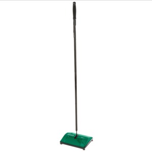 Bissell BG25 Sweeper, 6.5" Cleaning Path, Dual Debris Pan Cleaning , Bare Floors, Low Pile Carpet