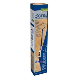 Bona Bk-710013408, Mop, Pro Hardwood Floor Care Kit, 33Oz Cartridge, 4Oz Concentrate