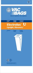 Electrolux Replacement Exr-14505 Paper Bag, Lux Discovery Upright Dvc 12Pk