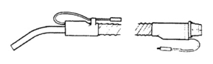 Electrolux Replacement Exr-4004 Hose, Elec Non-Pistol    Grip W/2 Pigtails Beige