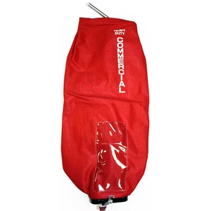 Eureka E-53506-1 Cloth Bag, Commercial  Zipper W/Latch Cplg Red