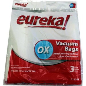 Eureka E-61230 Paper Bag 3Pk, Euro Style for Oxygen, Europa Canister Vacuum Cleaner