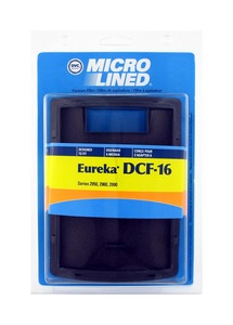 Eureka Replacement Er-1860 Filter, Dcf16 Dust Cup   Dvc