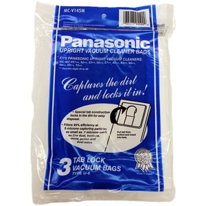 Panasonic P-Mc141M Paper Bag, Pana Type U6  Micron Filtration 3Pk
