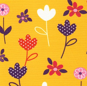 Fabric Finders FF1229 Purple And Gold Floral Print 15 Yd Bolt 9.34 A Yd 100% Cotton 60"