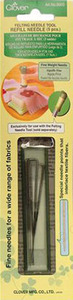 Clover CL8905 Fine Wt 5  Felting Needle Refills x Box of 3 for Needle Felting Tool