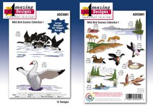 Amazing Designs / Great Notions 5001 Wild Bird Scenes Multi-formatted CD