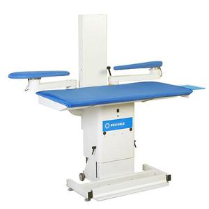 39632: Reliable 7600VB Vacuum & Up-Air Commercial Heated Ironing Board Pressing Table