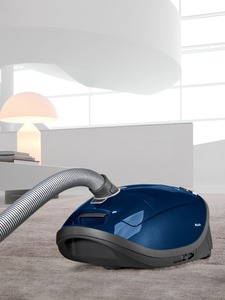 40391: Miele S8590 Marin HEPA Canister Vacuum Cleaner +SBB300-3 Parquet Brush