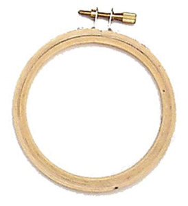 Brewer E3 3" Wood Embroidery Hoop Frame for Free Hand or Free Motion