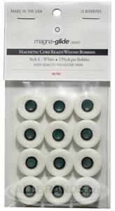 Brother Pre-wound Embroidery Bobbins (11.5 Size) 10 Pack - 1000's