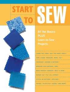 Start to Sew book, by The editors of Creative Publishing international, Paperback, 64 Pages
