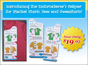 41365: DIME EH0001 Embroiders Helper Placement Ruler, L or R Chest Placement