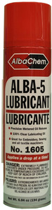 Albatross, ALBA-5, 1605, Embroidery, Lubricant, Oil, 6.84, oz, Spray, Can, Oiling, Sewing, Serger, Machine, 6, Pack