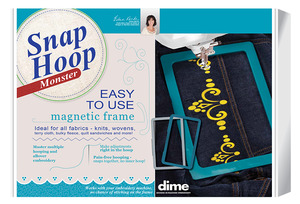 Snap Hoop Monster, Embroidery Hoop 5x7 inches, for Brother, Embroidery Machines, Innov-is, Quattro, NV6000D, 4500, 4000, 2800, 2500, 1500, Babylock, Ellisimo, Ellageo 2, Esante, magnetic, snaphoop