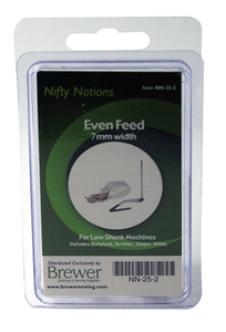 Nifty Notions, NN-25-2, Even Feed, Low Shank, 7mm Width, Walking Foot, with Guide Bar