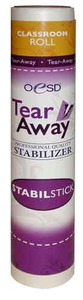 41661: OESD STAB-TSS Stabil Stick Adhesive TearAway Stabilizer 10"x2Yds for Classrooms