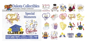 Dakota Collectibles 970467 Special Moments Multi-Formatted CD Embroidery Machine Designs