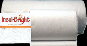 42702: Warm Company 1661 Insul-Bright Quilt Batting, Heat Resistant 22"x20Yds