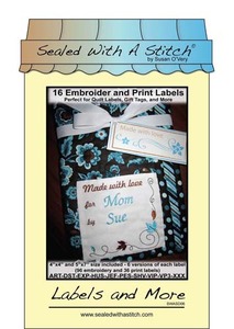 Sue O'Very Designs Labels and More Designs