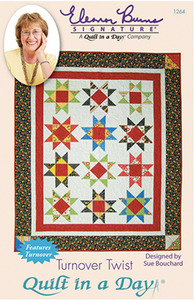 Quilt in a Day by Eleanor Burns Turnover Twist Sewing Pattern